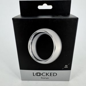 Cockring Torus large anneau acier Diam 5cm Locked