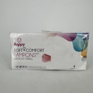 Tampons lot de 4 Beppy rose Soft comfort