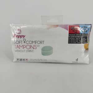 Tampons lot de 4 Beppy vert Soft comfort