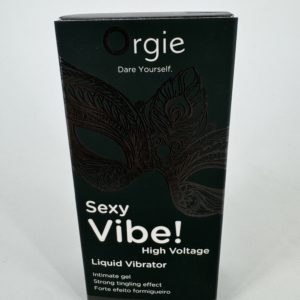 Gel Liquide excitant vibrateur Sexy Vibe Hot Voltage Orgie