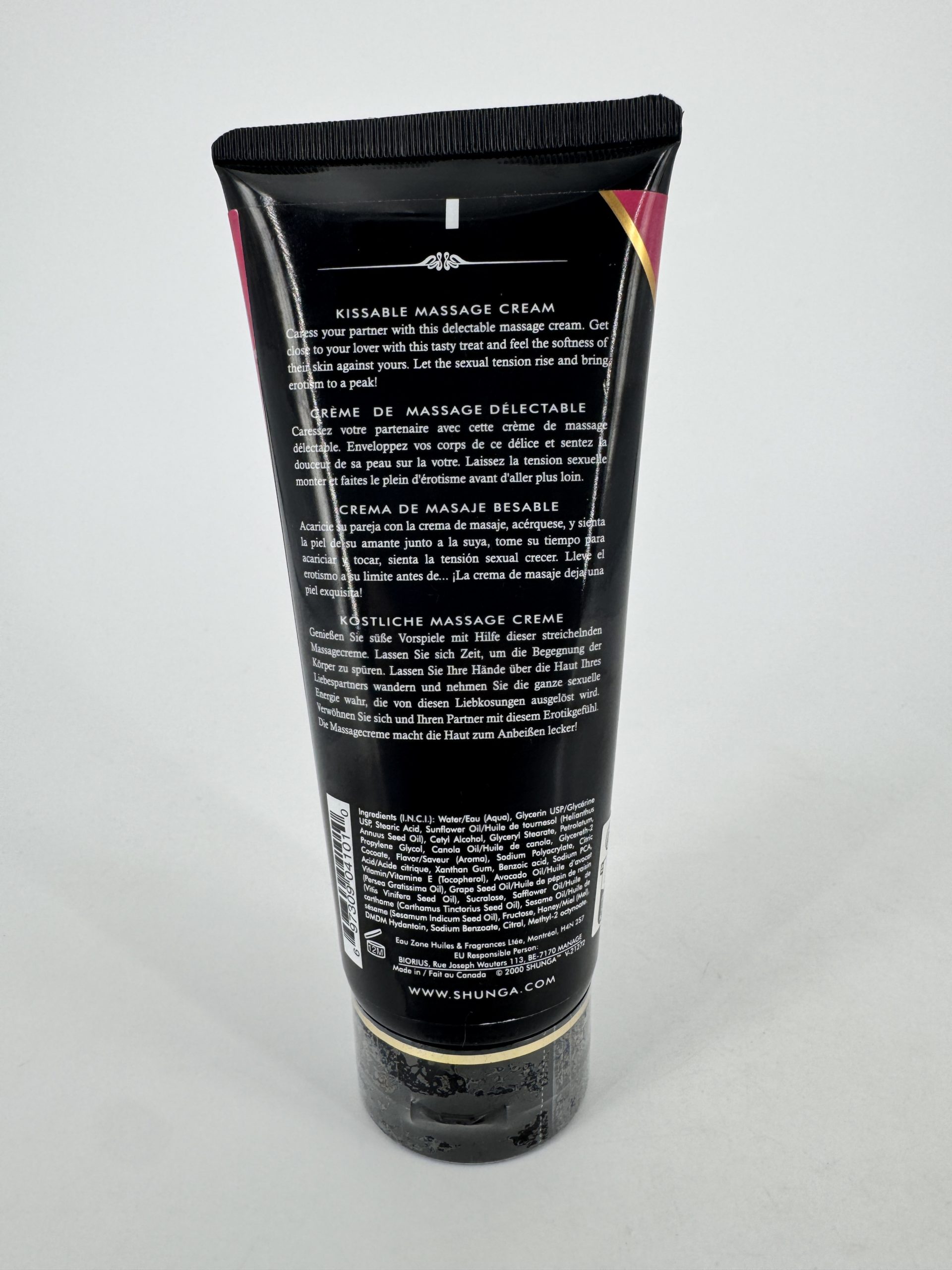Crême de massage Framboise Shunga 200 ml