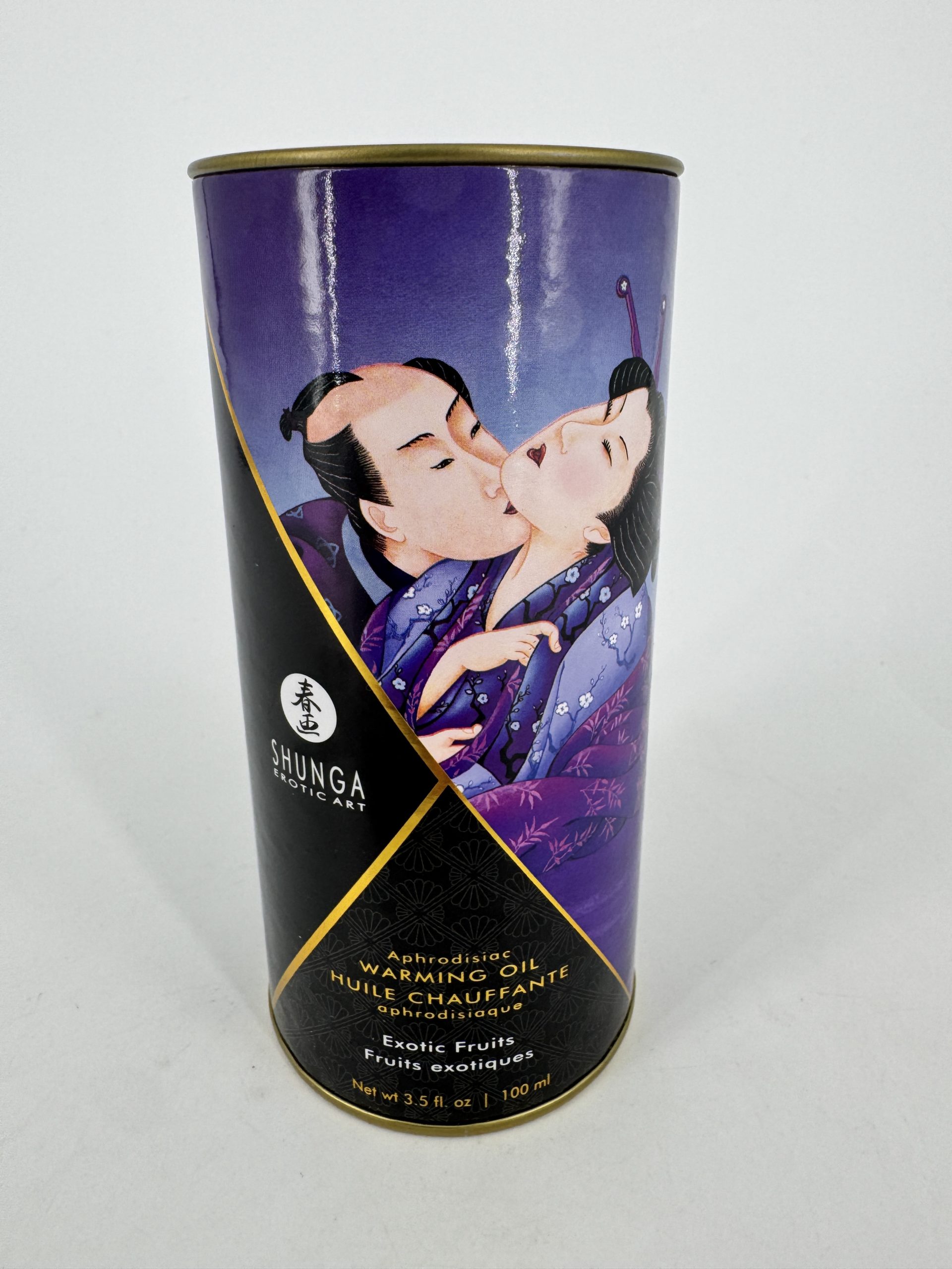Huile chauffante fruits exotiques comestible aphrodisiaque 100ml