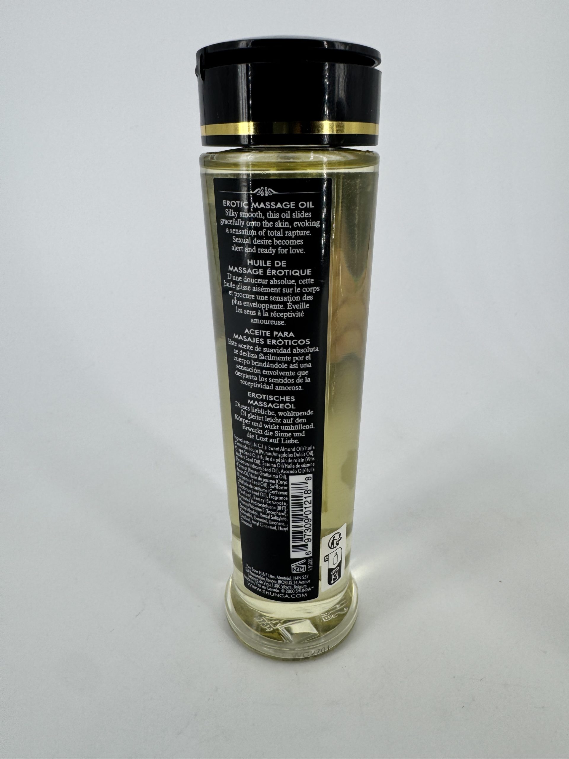 Huile de Massage Organique Fusion d'Asie - Shunga 240ml