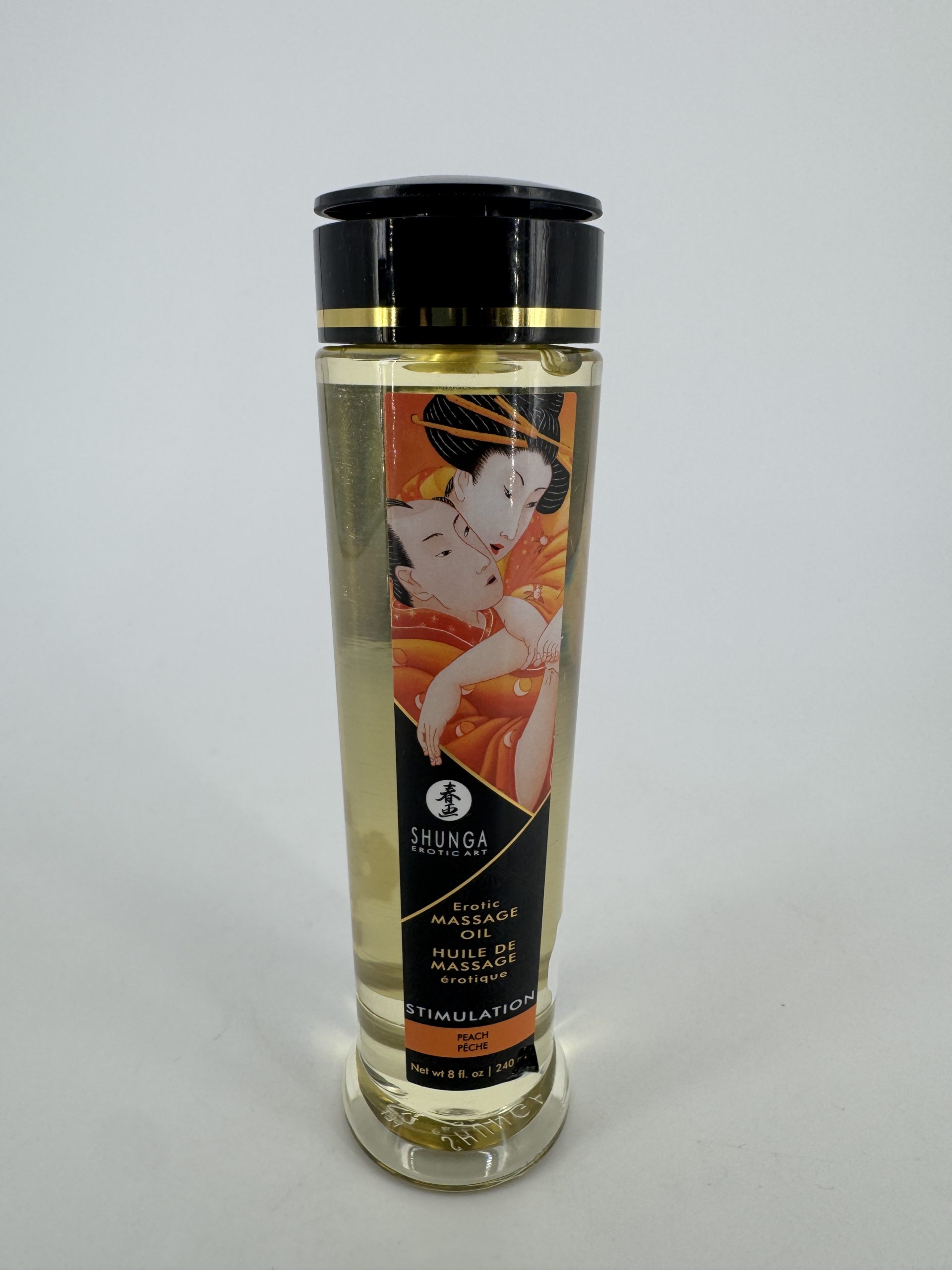 Huile de Massage Organique Pêche - Shunga 240ml