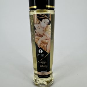 Huile de Massage Organique Vanille fétiche - Shunga 240ml