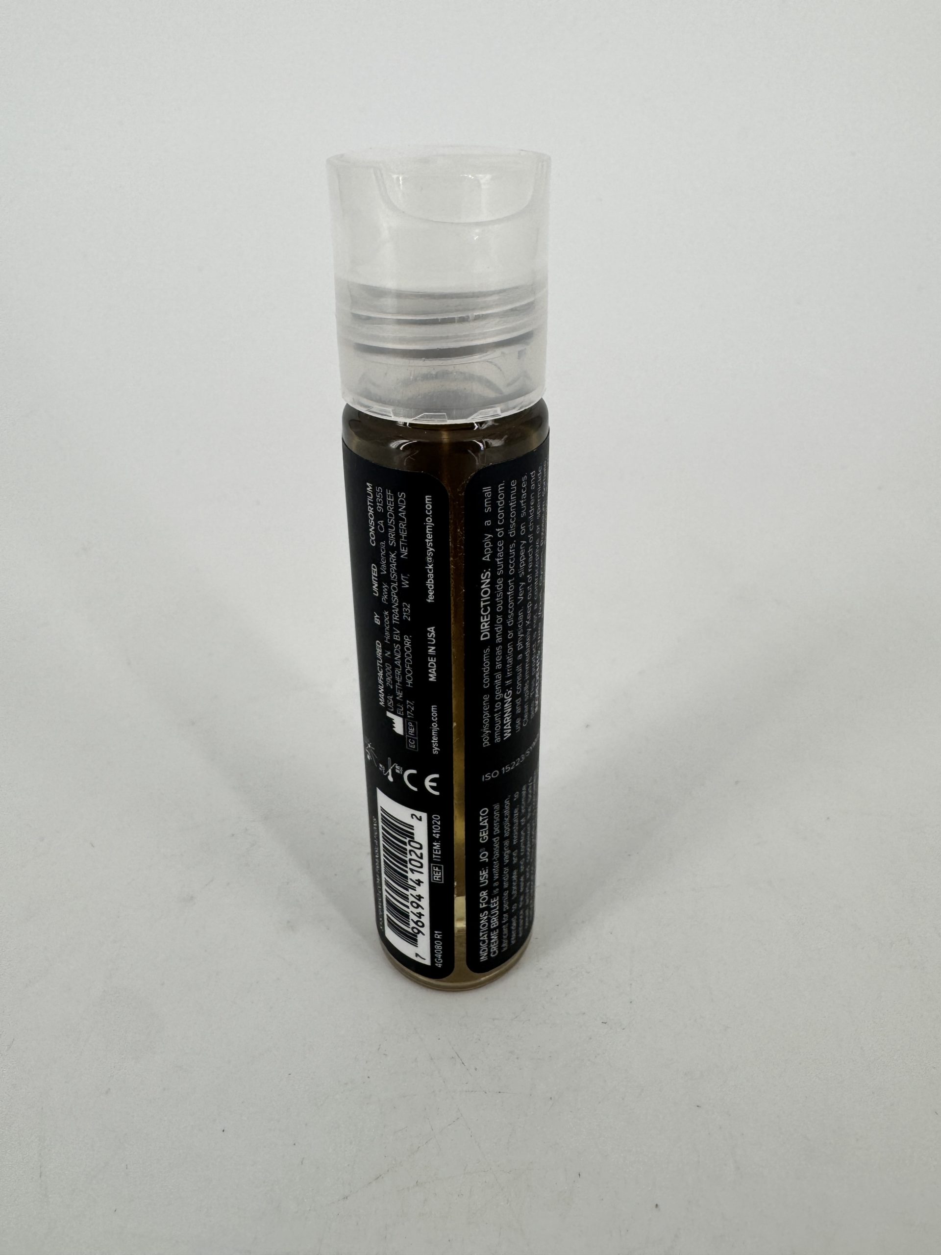 Lubrifiant JO Gelato Crème brûlée 30ml