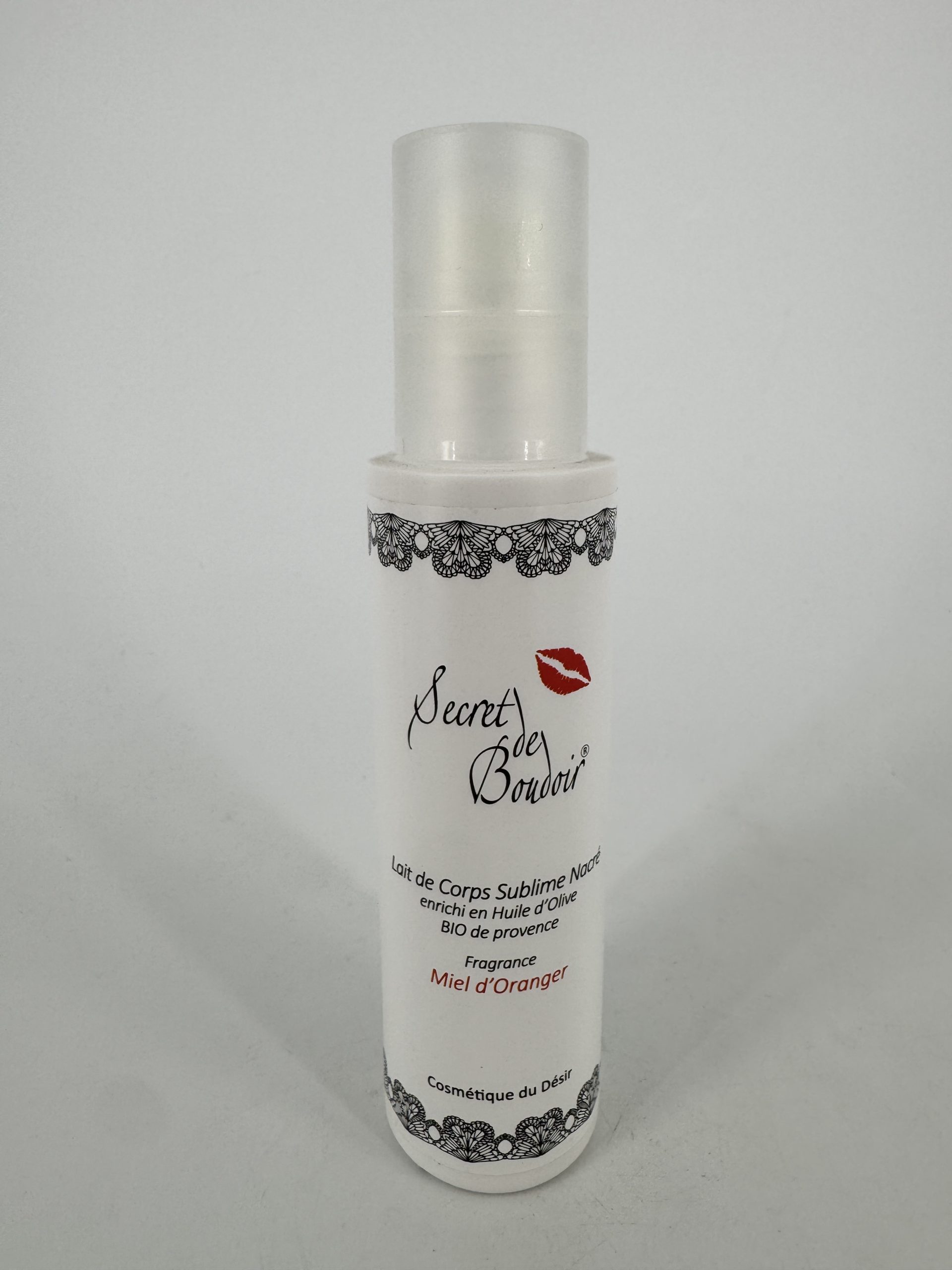 Lait de corps sublime nacré huile d'olive bio Miel d'oranger - Secret de boudoir