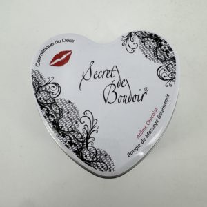 Bougie de massage gourmande arôme chocolat - Secret de boudoir