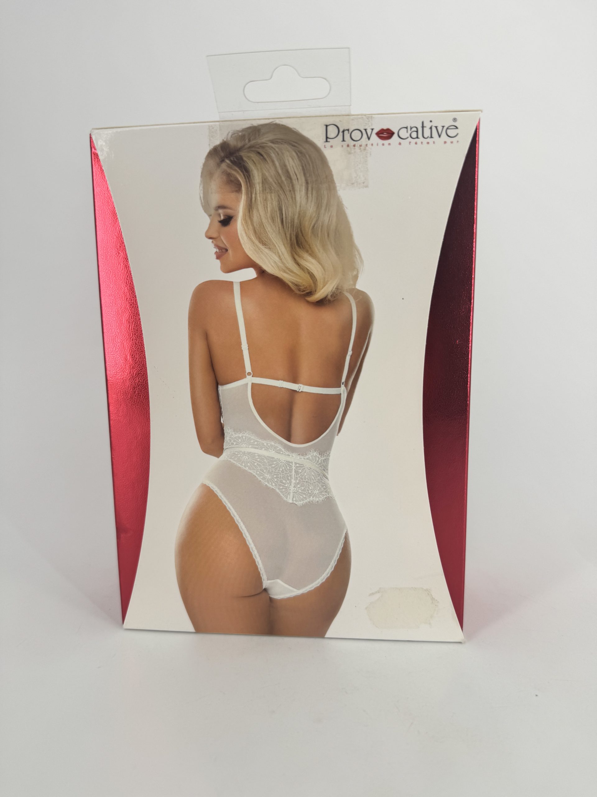 Body blanc Provocative - taille L/XL