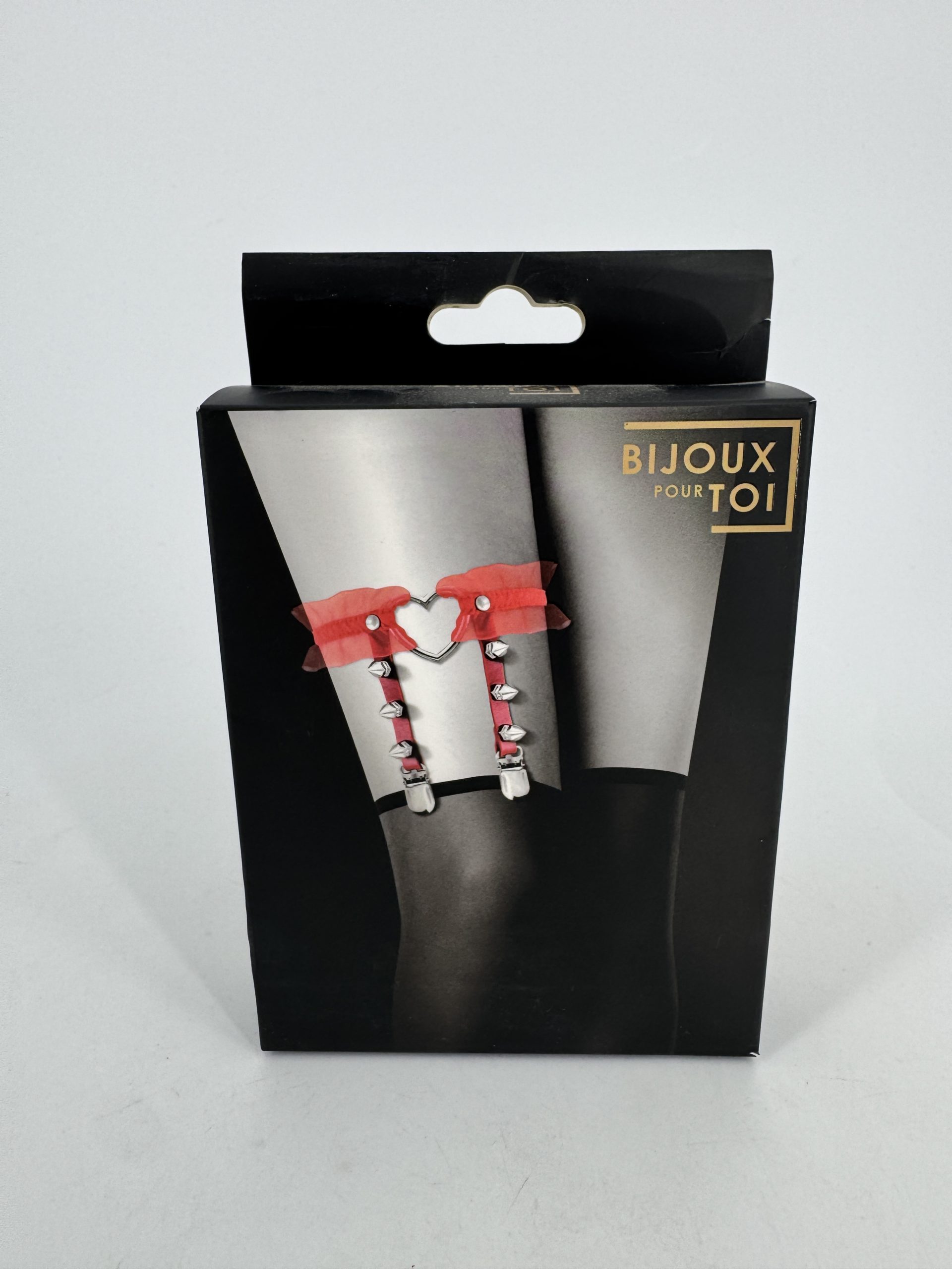 Jarretière ajustable rouge Bijoux pour toi