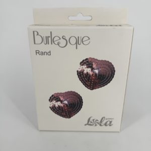 Autocollants de mamelon rose burlesque Lola Games