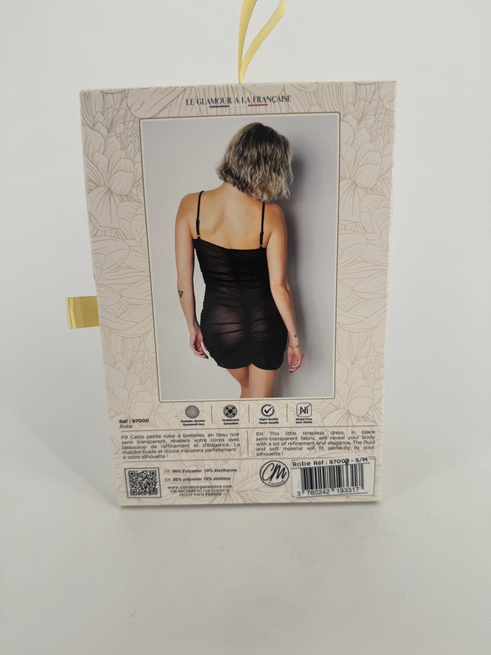 Robe noire Clara Morgane 97000
