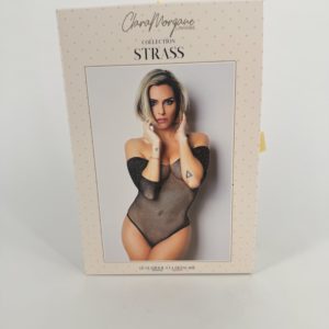 Body résille à strass Clara Morgane 98003