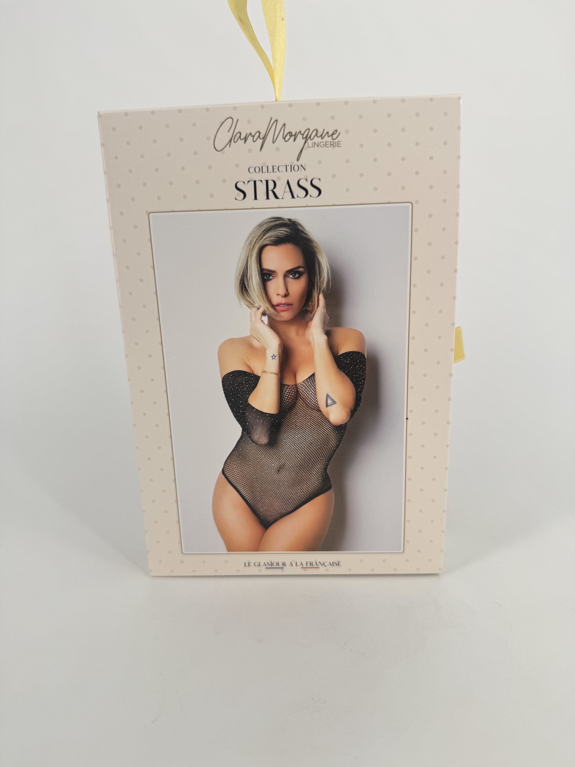 Body résille à strass Clara Morgane 98003