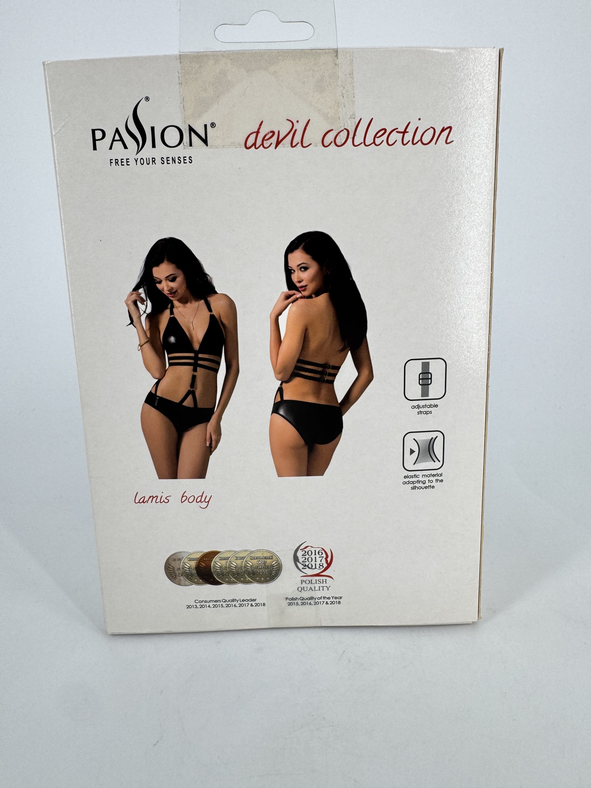 Ensemble 2 pièces noirs Lamis Body Passion Devil L/XL