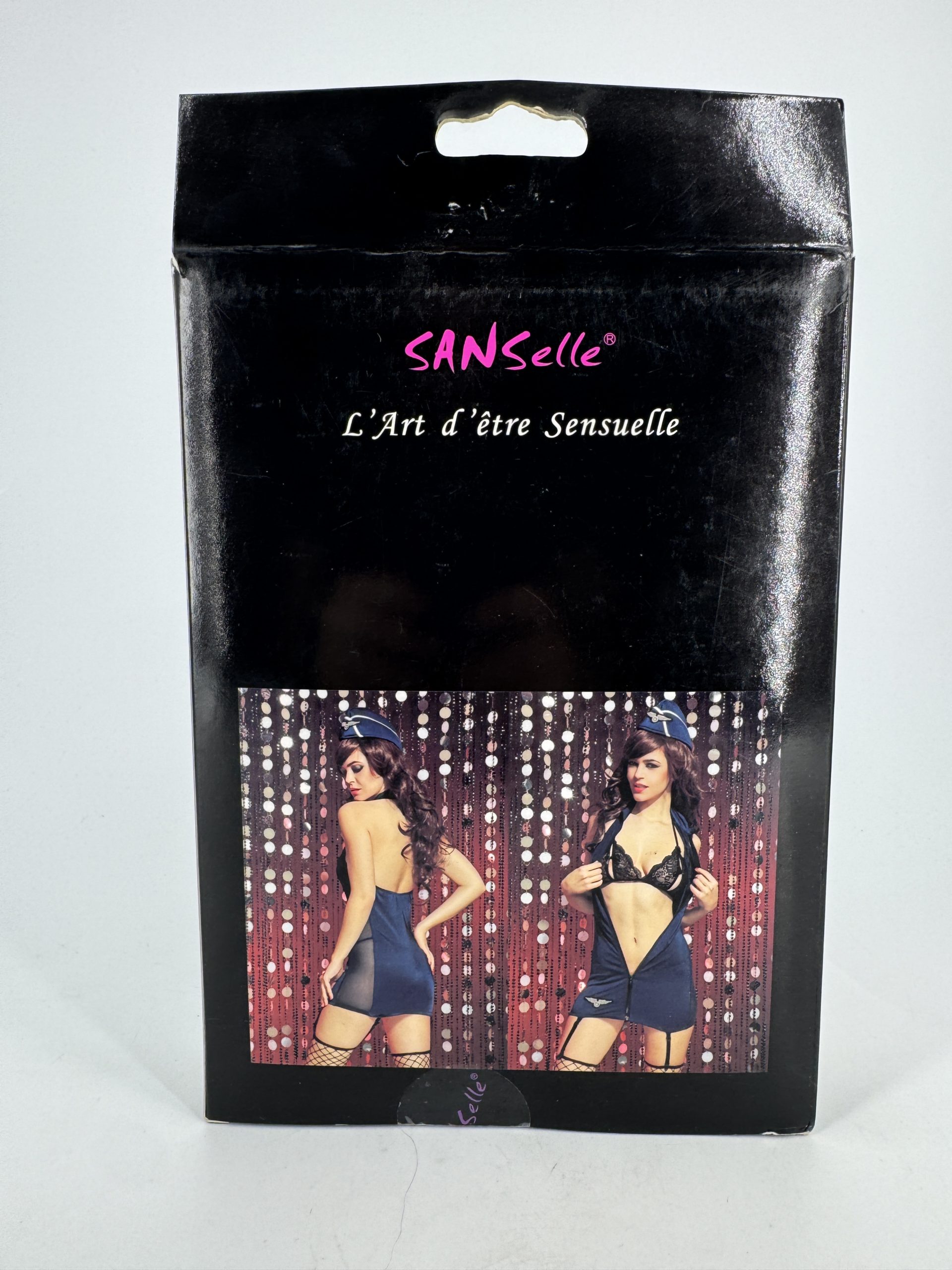 Ensemble chemisier jupe string bas Sans elle Loïcia 121183