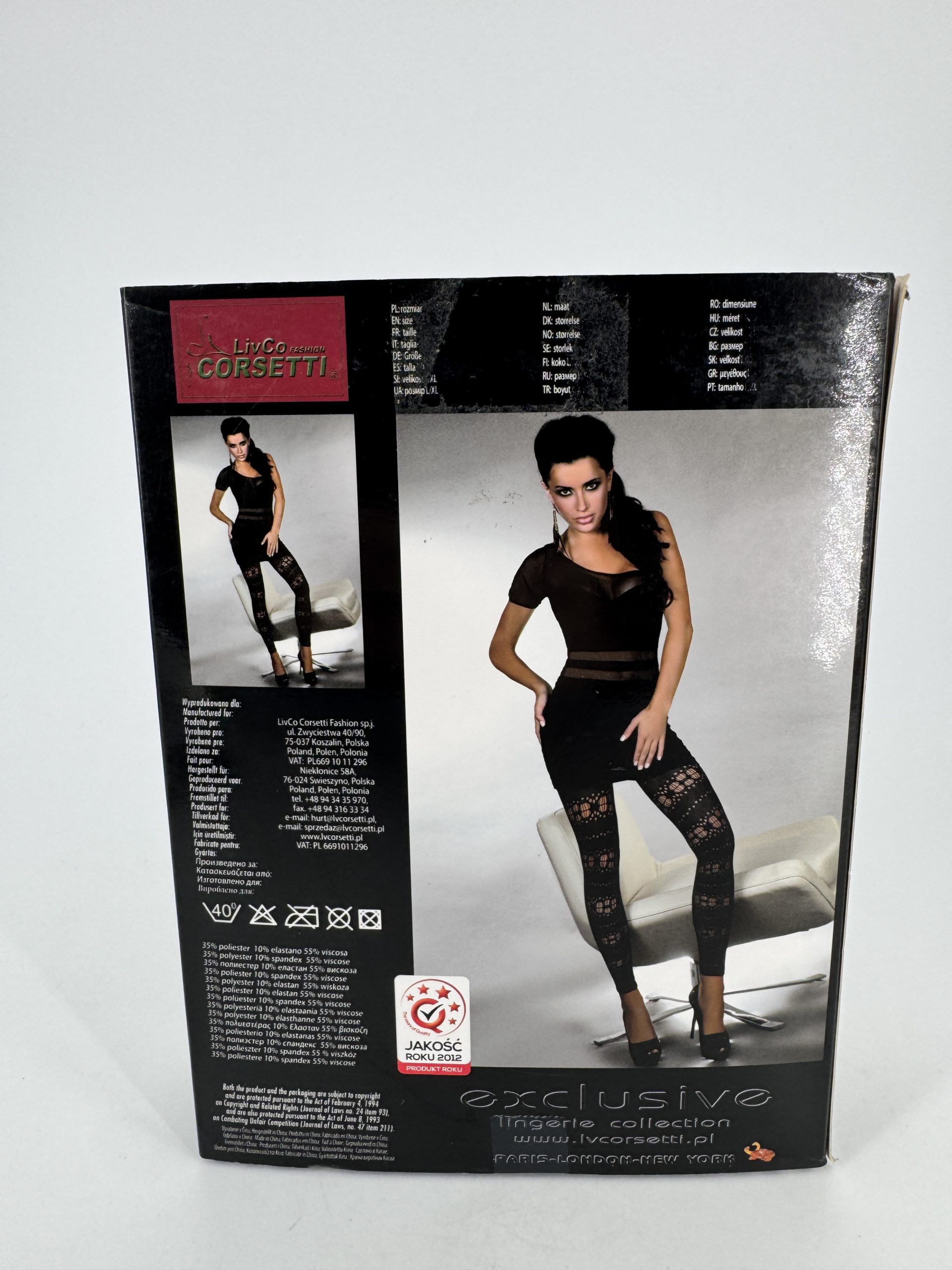 Ensemble complet Amaya Livco Corsetti S/M