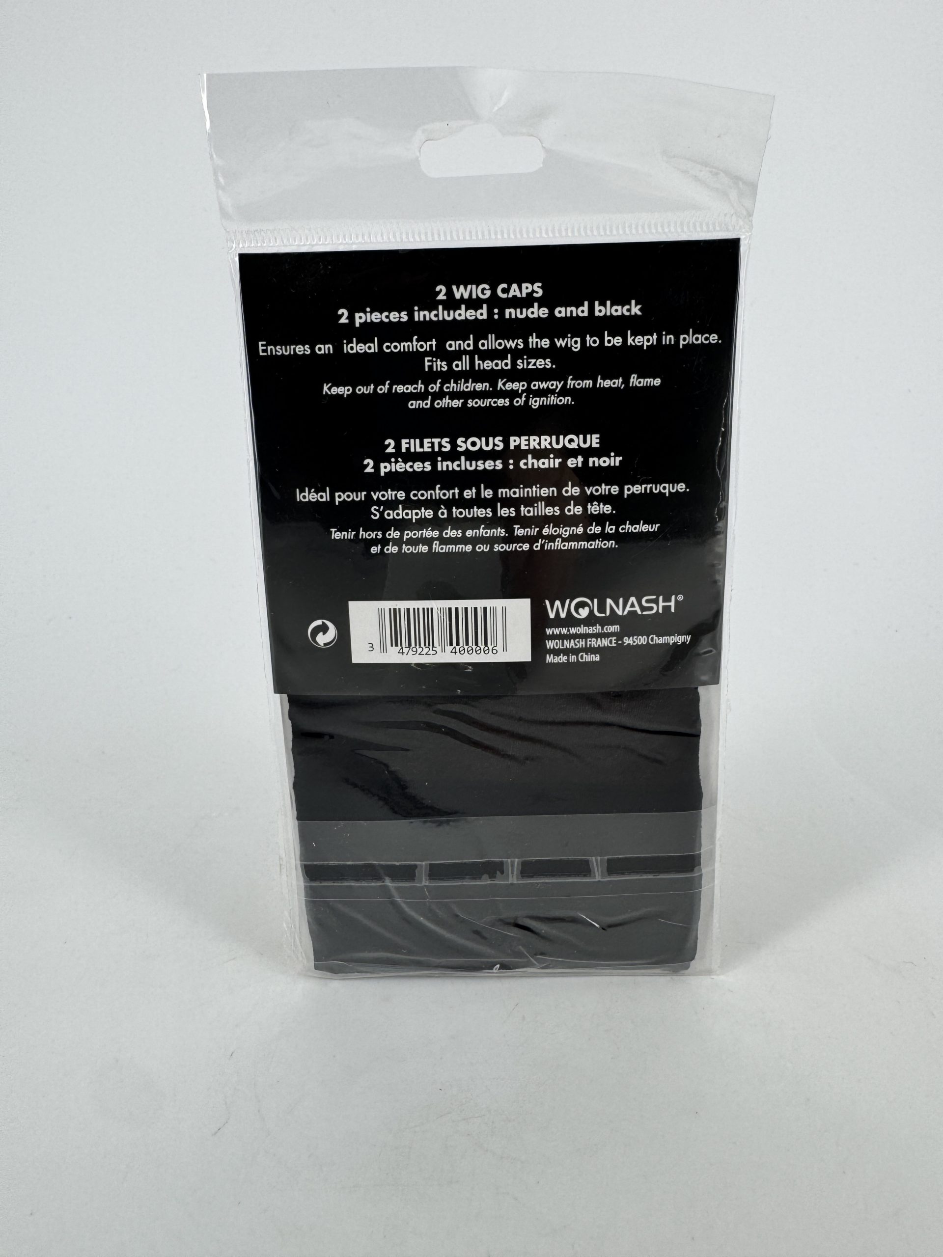Filet sous perruque Wig Caps Wolnash 2 pièces