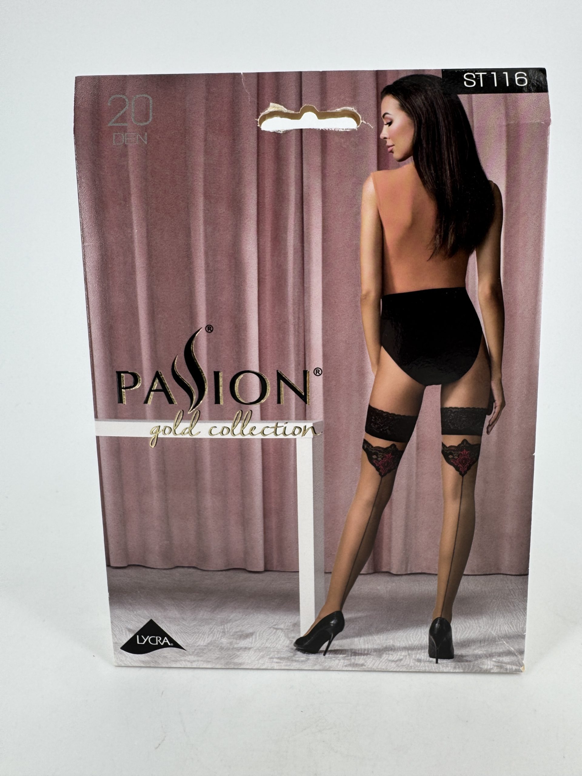 Collants lycra fin fantaisie Passion ST116