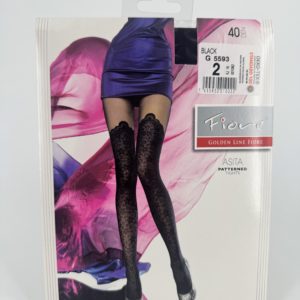 Bas collants Asita Patterned Tights Fiore T2