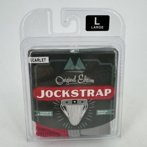 Jockstrap Scarlet Meyer rouge/gris L