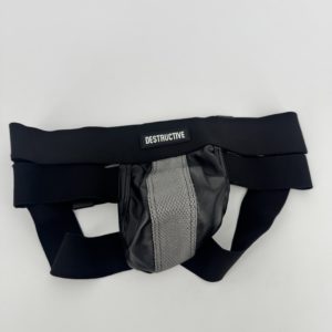 Jockstrap noir métal Destructive S